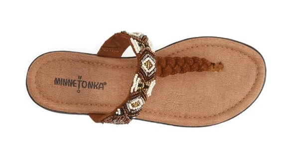 Minnetonka Moccasin Roatan Sandal, Brown