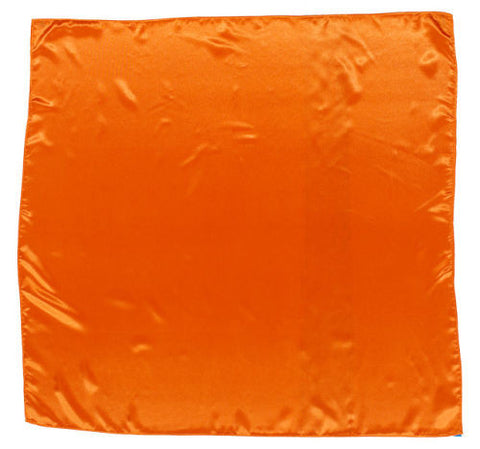 Sateen Regalia Scarf, Orange