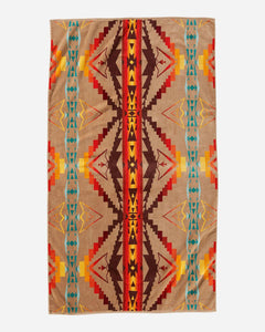 Pendleton® Spa Towel, Sierra Ridge, Tan - Kraffs Clothing