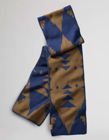 Pendleton® Merino Knit Scarf, Blue Siskiyou