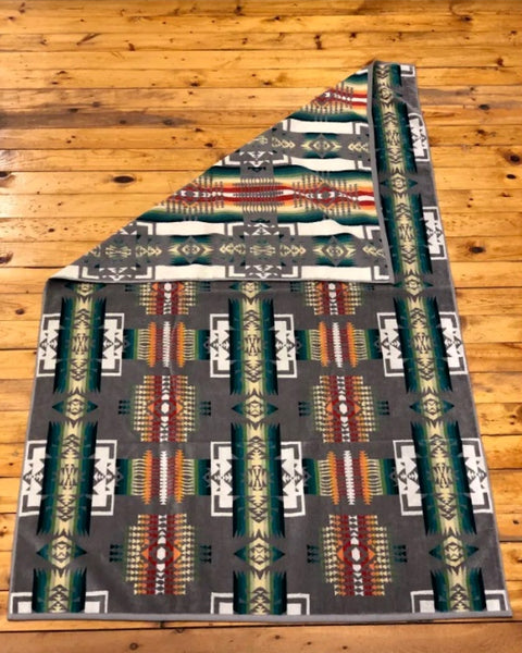 Pendleton® Spa Towel, Chief Joseph Grey