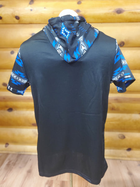 Nu Trendz® Men's Short Sleeved T-shirt Hoodie, Multi Colors