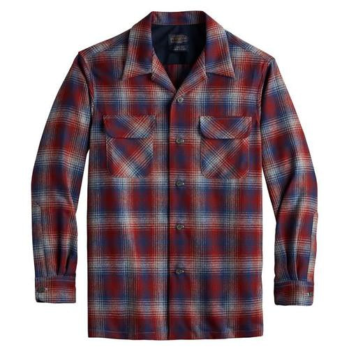 Pendleton® The Original Board Shirt Blue/Red Ombre