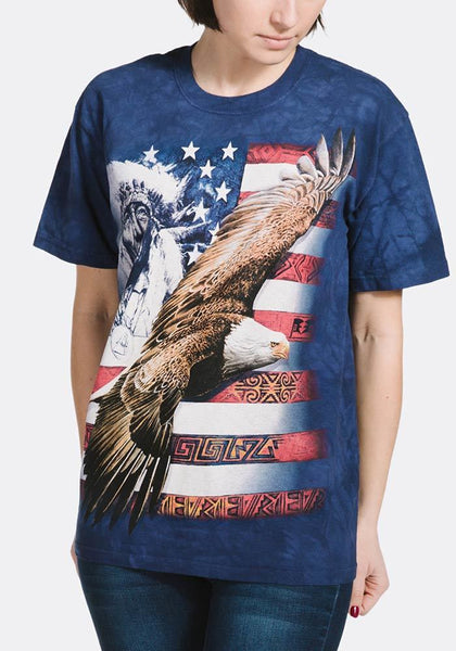 The Mountain® Unisex Tee, Spirit of America