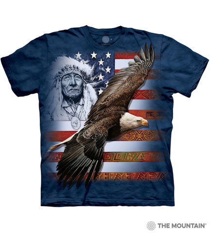 The Mountain® Unisex Tee, Spirit of America