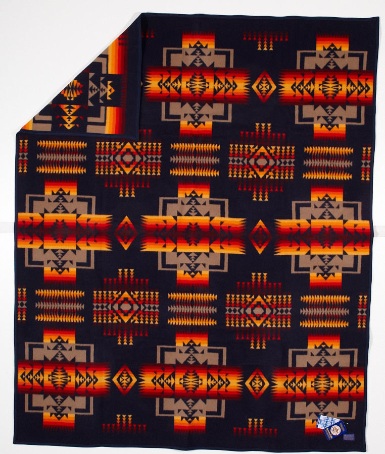 Pendleton® Chief Joseph Baby Blanket Collection, Purple Kraffs Clothing