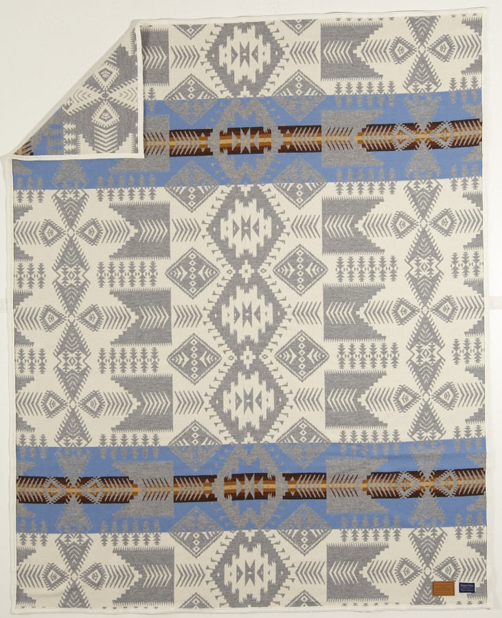 Pendleton® Jacquard Blanket, Silverbark